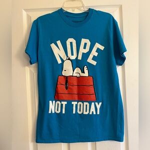 Peanuts Snoopy 'Nope Not Today' T-Shirt